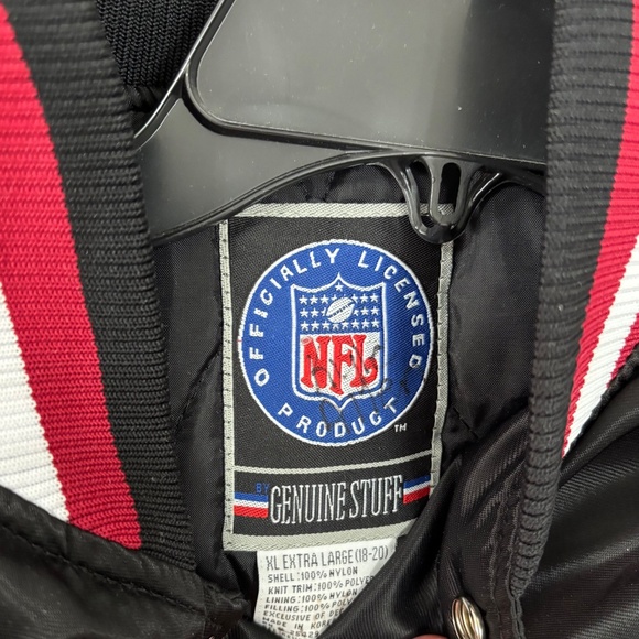 Vintage NFL Officially Licensed Genuine Stuff Buccaneers Jacket XL 18/20 - Picture 5 of 7